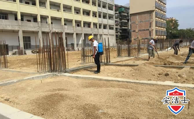 天涯区学校机关防治白蚁